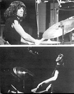 7/8 - 1972, Concert à l'ORTF dans la lumière... et dans l'ombre. Photos Jean-Pierre Leloir